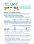 ASQ&#174;-3 Quick Start Guide in Spanish