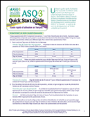 ASQ&#174;-3 Quick Start Guide in French