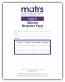 MATRS Student Response Form Grade 5 Version A