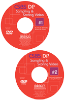 Comunication and Symbolic Behavior Scales Developmental Profile (CSBS DP) Sampling and Scoring Videos 1 &amp; 2 on DVD