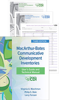MacArthur-Bates Communicative Development Inventories (CDI), Third Edition Set