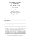 The Carolina Curriculum for Preschoolers with Special Needs (CCPSN) Assessment Log and Developmental Progress Chart, Second Edition